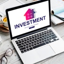 Ordinateur portable affichant une page sur l'investissement